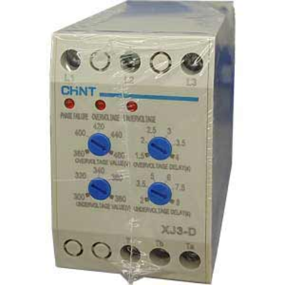 Ảnh của XJ3-D AC380V Rơ le bảo vệ Chint, 3 pha, 50Hz, 380VAC