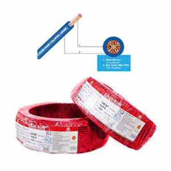 Ảnh của Dây điện đơn mềm ruột đồng CADISUN VCSF 1x2.5-R 