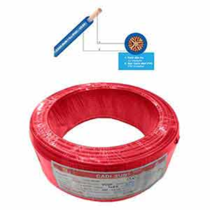 Ảnh của Dây điện đơn mềm ruột đồng CADISUN VCSF 1x4.0-R 