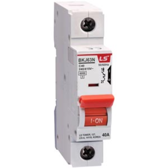 Ảnh của Aptomat cài LS BKJ63N 1P C40A 6kA