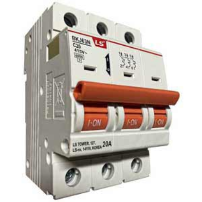 Ảnh của Aptomat cài LS BKJ63N 3P C20A 6kA