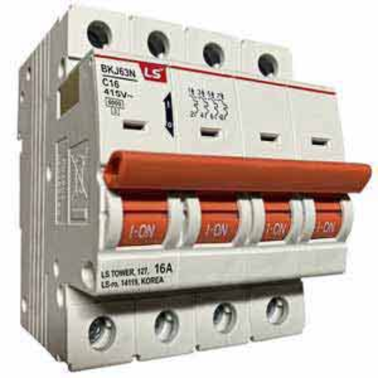 Ảnh của Aptomat cài LS BKJ63N 4P C16A 6kA