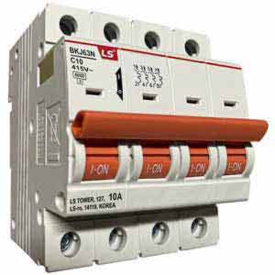 Ảnh của Aptomat cài LS BKJ63N 4P C10A 6kA