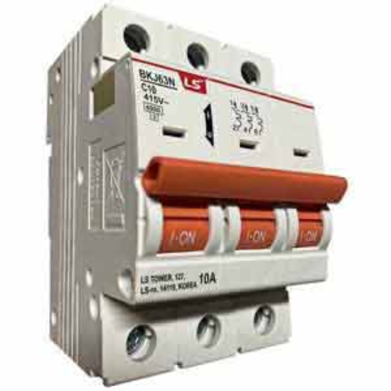 Ảnh của Aptomat cài LS BKJ63N 3P C10A 6kA