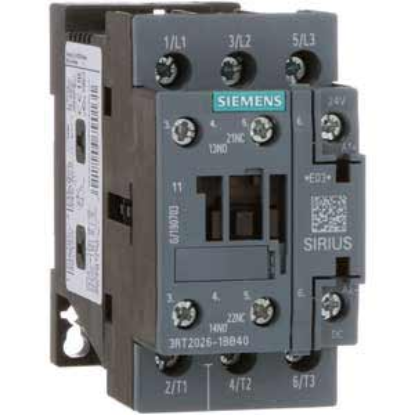 Ảnh của 3RT2026-1BB40 công tắc khởi động từ SIEMENS, 3NO, 3 pha