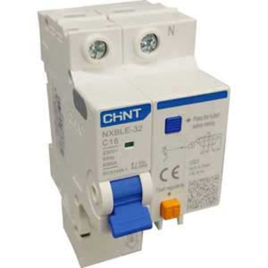 Ảnh của Át chống dòng rò CHINT NXBLE-32 1P+N C16 30mA 6kA 