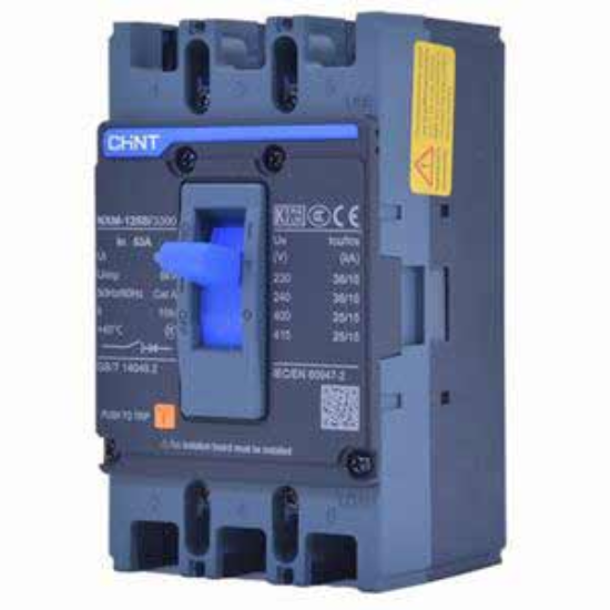 Ảnh của Cầu dao tự động NXM-125S/3300 63A CHINT - 3P, 63A, 25kA