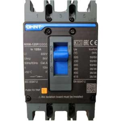 Ảnh của MCCB CHINT NXM-125F/3300 125A - 3P, 125A, 36kA, 380-415VAC