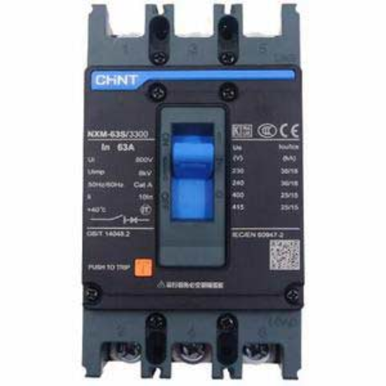 Ảnh của Aptomat 3 pha NXM-63S/3300 63A Chint - 3P, 63A, 25kA