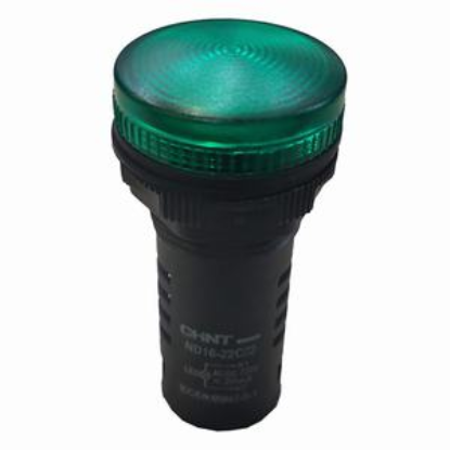Ảnh của Đèn báo CHINT ND16-22C/2 220V GRN phi 22