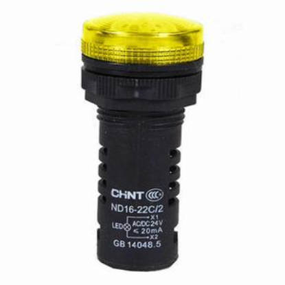 Ảnh của Đèn báo CHINT ND16-22C/2 24V YEL phi 22