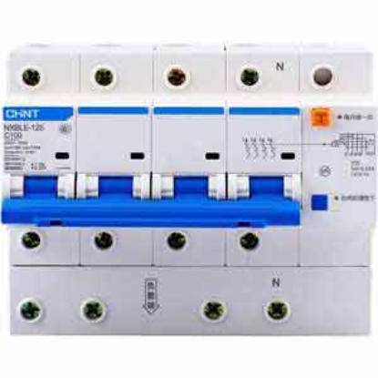 Ảnh của RCBO chống rò CHINT NXBLE-125 4P C100 30mA 