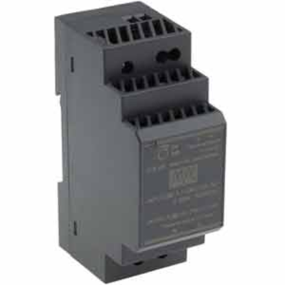 Ảnh của Bộ nguồn 30W siêu mỏng dạng bậc gắn thanh ray MEAN WELL HDR-30-24 