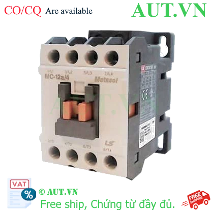 Ảnh của Công tắc tơ 4 cực (4NO) LS MC-12a/4 24VAC 12A 5.5kW