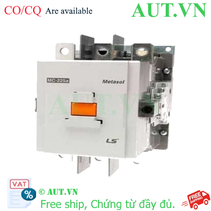 Ảnh của Công tắc tơ 3 pha LS MC-225a 110VAC 225A 132kW 2NO+2NC