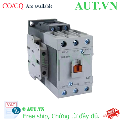 Ảnh của Công tắc tơ 3 pha LS MC-65a 24VAC 65A 30kW 2NO+2NC