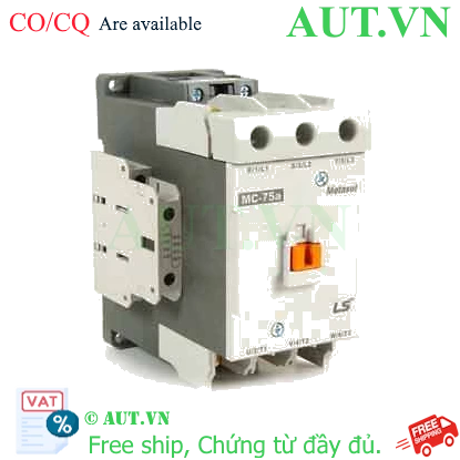 Ảnh của Công tắc tơ 3 pha LS MC-75a 220VDC 75A 37kW 1NO+1NC