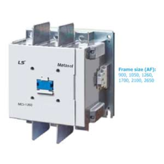 Ảnh của Công tắc tơ 3 pha LS Mci-1700 500VAC 1700A 2NO+2NC
