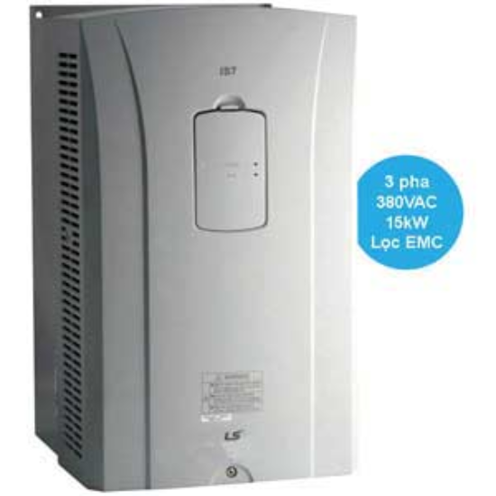 Ảnh của SV0150IS7-4NOFD Biến tần LS dòng IS7 3 pha 380VAC 15kW 30A/39A 400Hz