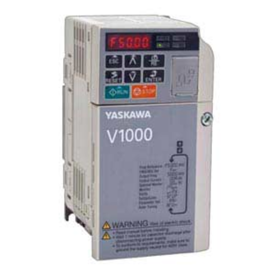 Ảnh của Biến tần YASKAWA CIMR-VT4A0005FAA 3 pha 380VAC 1.5kW/2.2kW 4.8A,5.4A