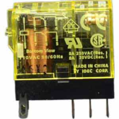 Ảnh của Rơ le trung gian Idec RJ2S-CL-A110 8 chân dẹt 8A [Có sẵn]