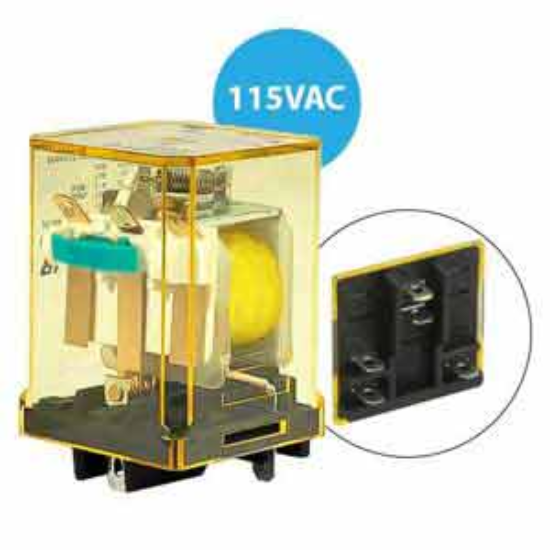 Ảnh của Rơ le công suất IDEC RR1BA-UC AC115 5 chân dẹt 10A