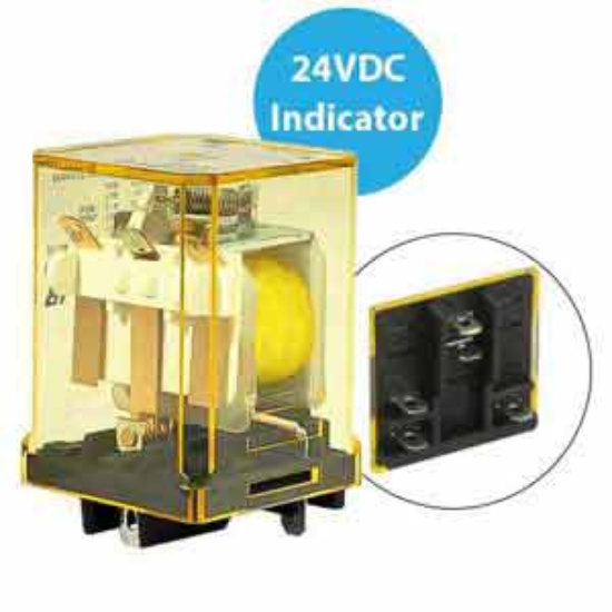 Ảnh của Rơ le công suất IDEC RR1BA-UL DC24 5 chân dẹt 10A