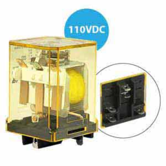 Ảnh của Rơ le công suất IDEC RR1BA-U DC110 5 chân dẹt 10A