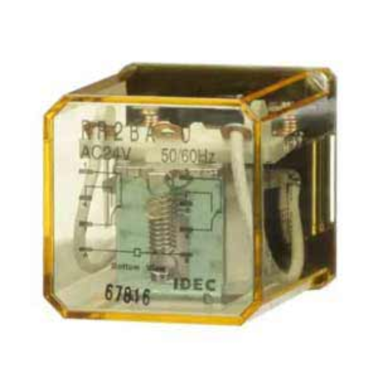 Ảnh của Rơ le công suất IDEC RR2BA-U AC24 8 chân dẹt 10A