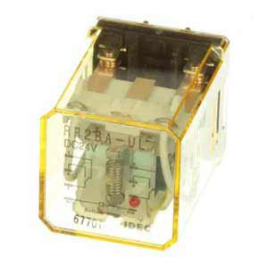 Ảnh của Rơ le công suất IDEC RR2BA-UL DC24 8 chân dẹt 10A