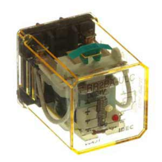 Ảnh của Rơ le công suất IDEC RR2BA-ULC DC24 8 chân dẹt 10A