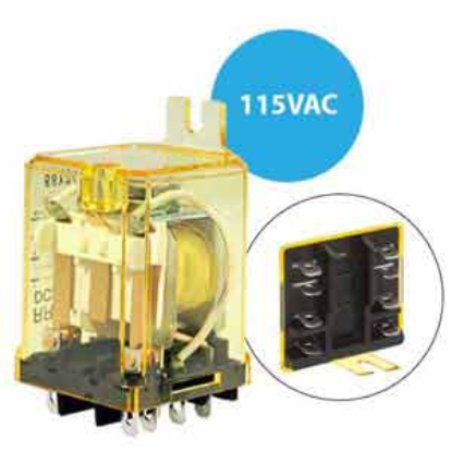 Ảnh của Rơ le công suất IDEC RR2BA-US AC115 8 chân dẹt 10A