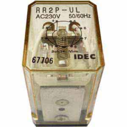 Ảnh của Rơ le công suất IDEC RR2P-UL AC230 8 chân tròn 10A