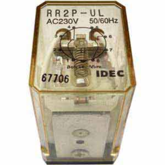 Ảnh của Rơ le công suất IDEC RR2P-UL AC230 8 chân tròn 10A