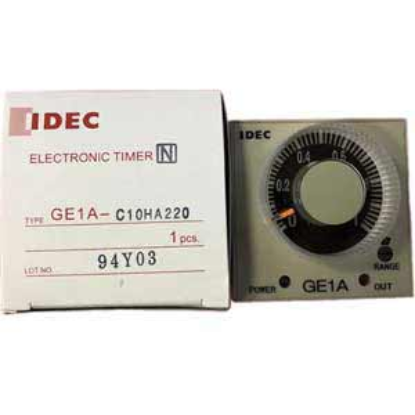 Ảnh của ON delay timer GE1A-C10HA220 IDEC 10h, 8 chân tròn