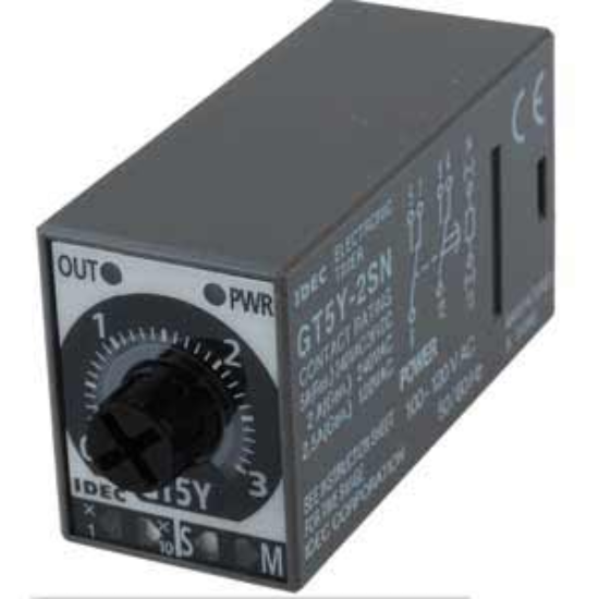 Ảnh của Bộ đặt thời gian đa năng IDEC GT5Y-2SN3A100 110VAC, 30h, 8 chân dẹt