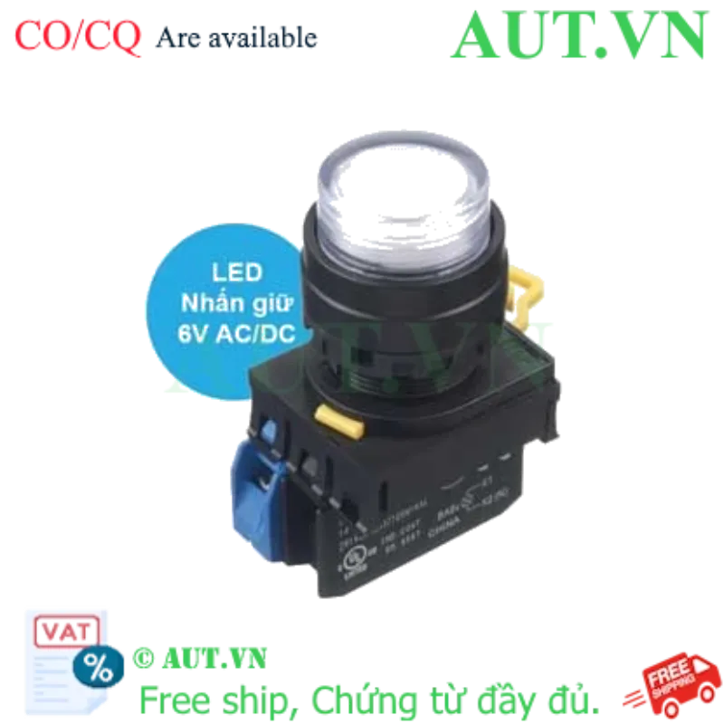 Ảnh của Nút ấn IDEC YW1L-A2E10Q2PW .