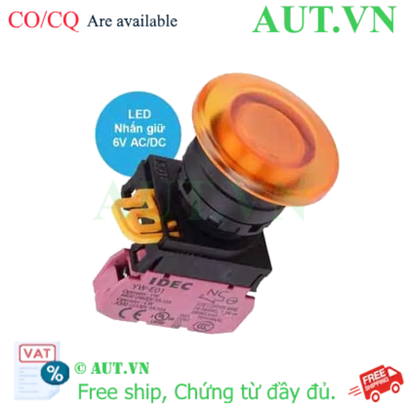 Ảnh của Nút ấn IDEC YW1L-A4E01Q2A .