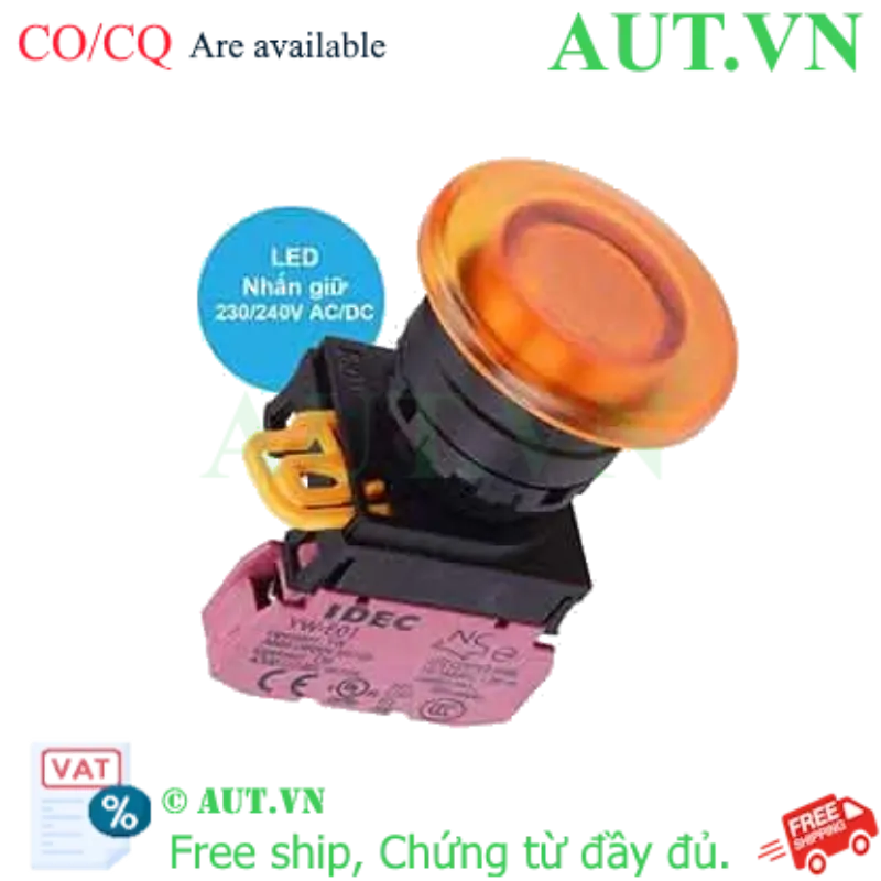 Ảnh của Nút ấn IDEC YW1L-A4E01QM3A .