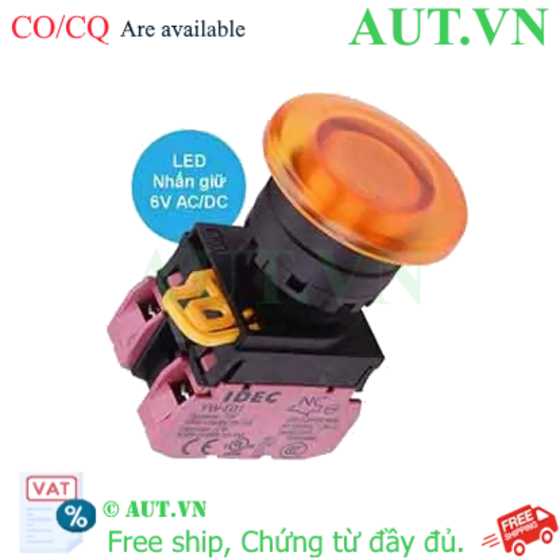 Ảnh của Nút ấn IDEC YW1L-A4E02Q2A .