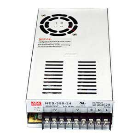 Ảnh của Bộ chuyển đổi nguồn ngõ ra đơn 350W (đã dừng sản xuất) MEAN WELL NES-350-27 