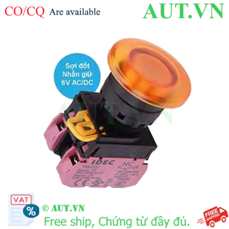 Ảnh của Nút ấn IDEC YW1L-A4E02Q5A .