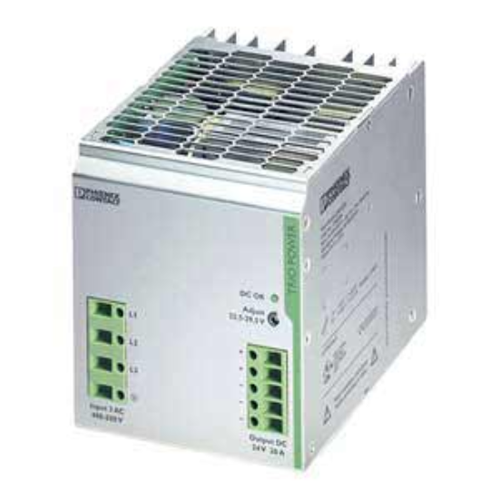 Ảnh của 2866394 PHOENIX CONTACT máy cấp nguồn, 24VDC, 20A