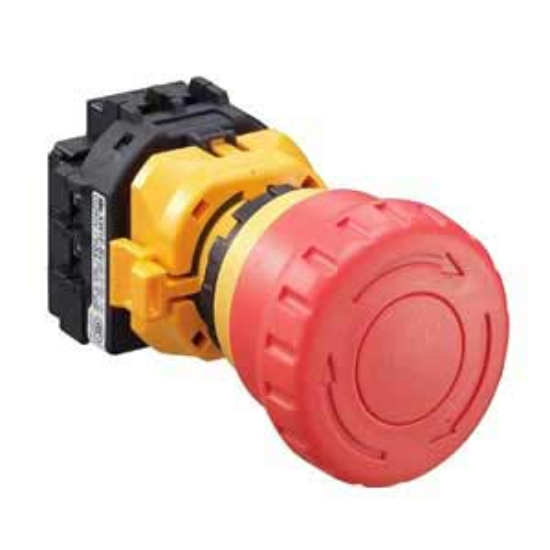 Ảnh của Nút dừng khẩn cấp không đèn IDEC XW1E-BV402MFRH 