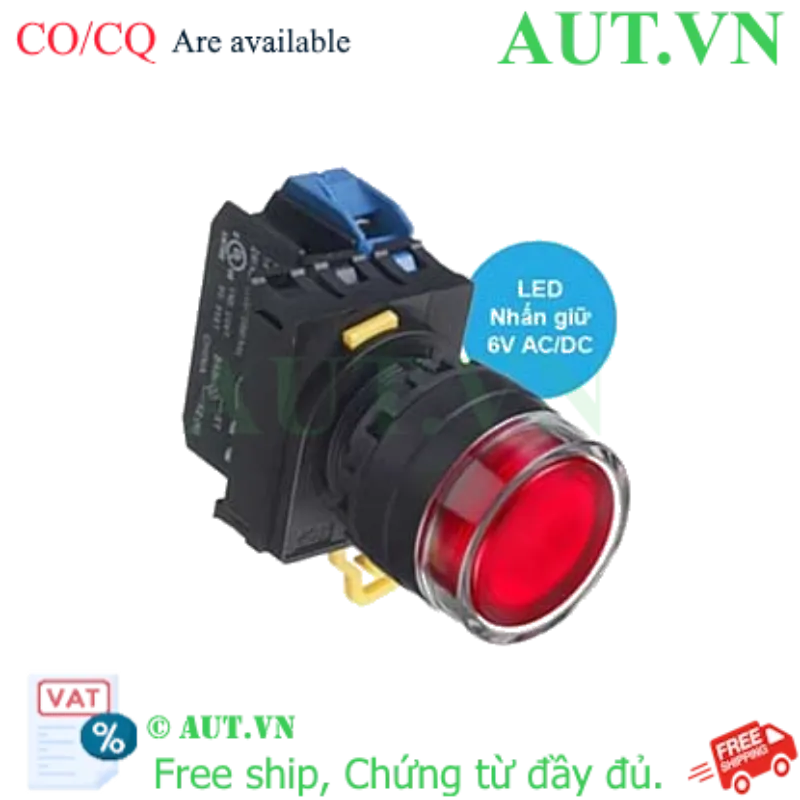 Ảnh của Nút ấn IDEC YW1L-AF2E10Q2R .