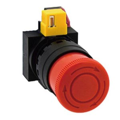Ảnh của Công tắc dừng khẩn cấp  ( có khối tiếp điểm tháo rời) IDEC HW1B-V301R 