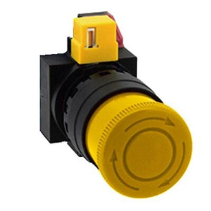 Ảnh của Công tắc dừng khẩn cấp  ( có khối tiếp điểm tháo rời) IDEC HW1B-V301Y 