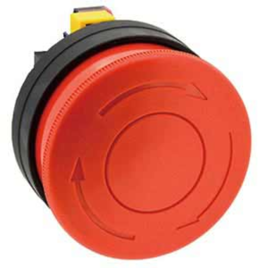 Ảnh của Công tắc dừng khẩn cấp  ( có khối tiếp điểm tháo rời) IDEC HW1B-V501R 