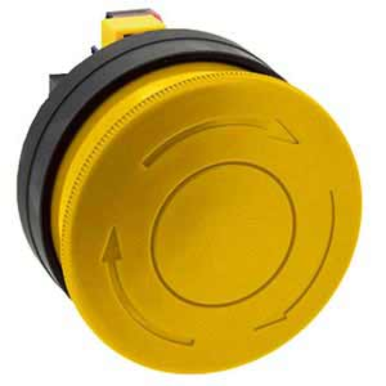 Ảnh của Công tắc dừng khẩn cấp  ( có khối tiếp điểm tháo rời) IDEC HW1B-V501Y 