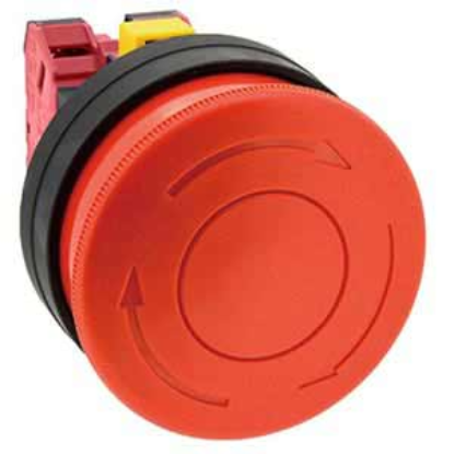 Ảnh của Công tắc dừng khẩn cấp  ( có khối tiếp điểm tháo rời) IDEC HW1B-V502R 